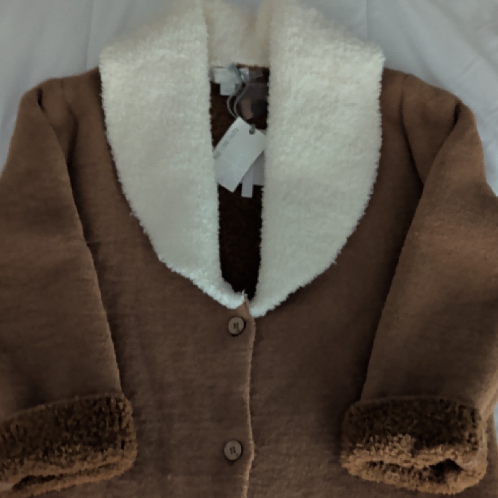 NWT Barefoot Dreams Sweater Coat